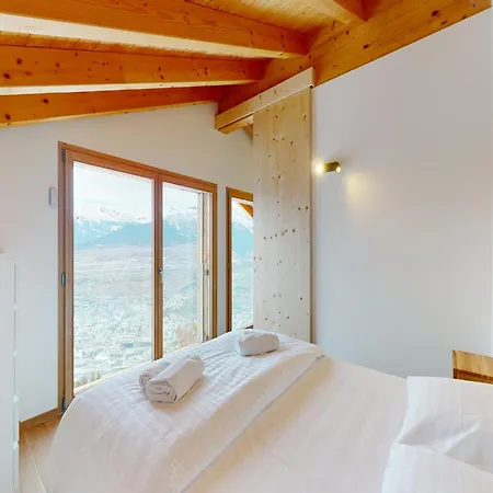 木屋 Chalet In Les Agettes With Terrace *