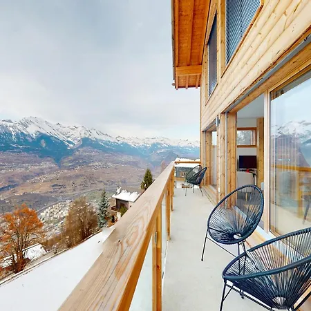 Chalet In Les Agettes With Terrace * Vex