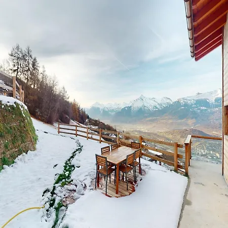 Chalet In Les Agettes With Terrace